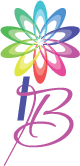 Include Better logo, compact version: The letters "IB" with a rainbow spin-wheel above